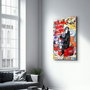 Wallity CAM-6014 Pintura Decorativa de Vidrio Templado Multicolor 46 x 72 cm